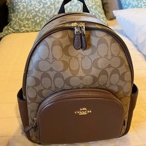 Authentic Coach Backpack in Signature Canvas